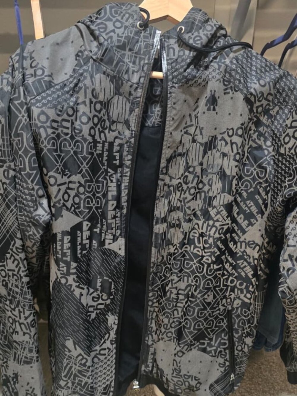 Nike Athletic Dept Overprinted TrackJacket